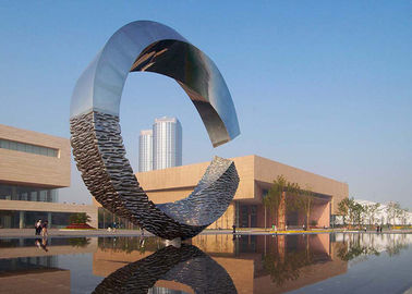 Chiny 500 cm duże metalowe rzeźby na zewnątrz Streszczenie do dekoracji budynku dostawca