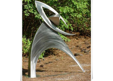 Chiny Metalowy ogród Dostosowana rzeźba metalowa na zewnątrz / Figuratywna rzeźba abstrakcyjna dostawca