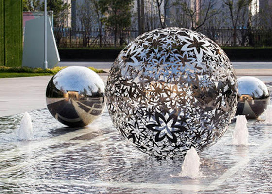 100cm Water Fountain 316 Stainless Steel Ball Sculpture