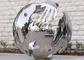 Modern Outdoor Sphere Shape Stainless Steel Sculpture High Polished