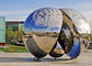 Contemporary Outdoor Metal Sculpture Polished Finishing Corrosion Stability