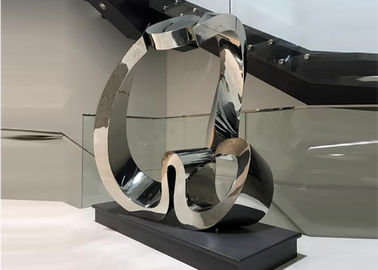 Dobra cena. Abstrakcja W kształcie serca zewnętrzna rzeźba metalowa Moderne OEM / ODM Dostępne w Internecie