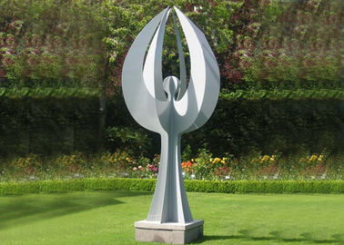 Dobra cena. Duże malowane malowane rzeźby metalowe Anioł Metalowy podwórko rzeźby Technika kucia w Internecie