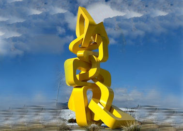 Dobra cena. Urban Large Abstract Metal Rzeźba Modern Style For Landscape Harmony Towers Shape w Internecie