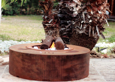Dobra cena. Przyjazne dla środowiska Atrakcyjne ogrzewanie w ogrodzie Corten Steel Fire Pit Okrągły kształt w Internecie