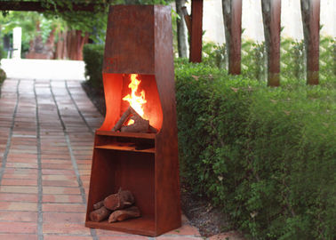 Dobra cena. Odporny na warunki atmosferyczne Corten Steel Fire Pit Rustproof OEM / ODM Dostępny w Internecie