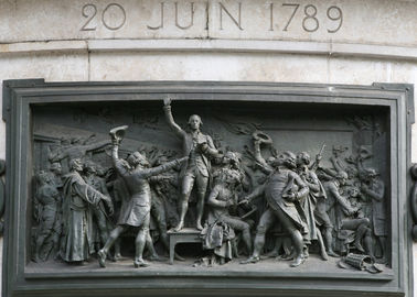 Dobra cena. Wall Art French Revolution Brąz Relief do dekoracji ogrodu na zewnątrz w Internecie