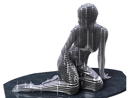 Dobra cena. Dekoracja zewnętrzna Laserowe cięcie ze stali nierdzewnej w Internecie