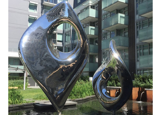 Dobra cena. Duże lustro Polerowany nowoczesny ogród zewnętrzny Sztuka zewnętrzna ze stali nierdzewnej w Internecie