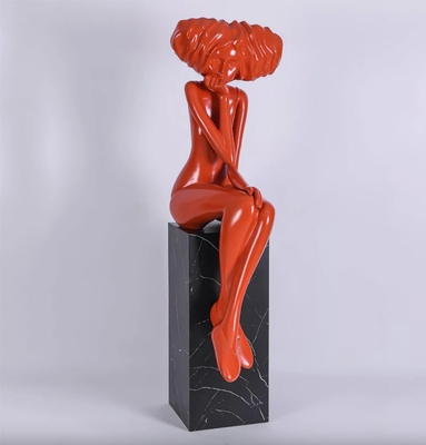 Dobra cena. Nowy projekt niestandardowy dekoracyjny rzeźba z włókna szklanego metalowa rzeźba artystyczna naturalnej wielkości Producent/Fabryka w Internecie