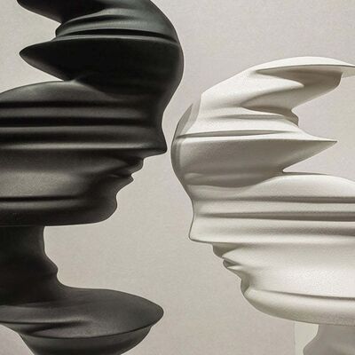 Dobra cena. Custom Decorative  Fiber Glass Sculpture Abstract Life Size Sculpture Metal  Statue w Internecie