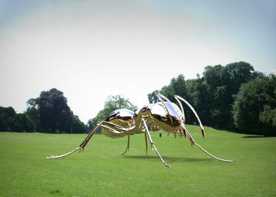 Dobra cena. Rzeźba ze stali nierdzewnej Ant Garden Art Metal Modern Animal Customized w Internecie