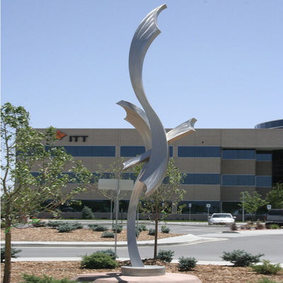 Dobra cena. Malowane wykończenie ze stali nierdzewnej Rzeźba Garden Art Decoration Modern Style w Internecie