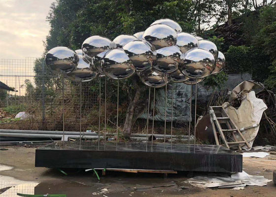 Dobra cena. Wangstone Original Design Cloud Stal nierdzewna Rzeźba Lustro polerowane wykończenie w Internecie