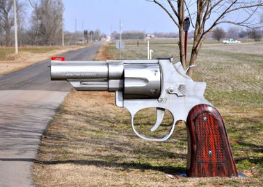 Dobra cena. Special Gun Design Contemporary Metal Garden Rzeźby Doskonała odporność na korozję w Internecie
