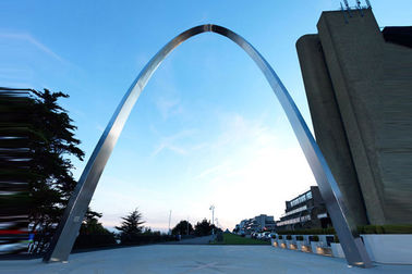 Dobra cena. Arch Design Polerowane wykończenie Stal nierdzewna Metalowa rzeźba dla różnych kolorów w Internecie