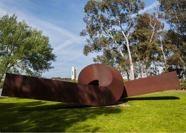 Dobra cena. Twisted Shape Large Decor Corten Steel Sculpture Metal Garden Art Rzeźba w Internecie