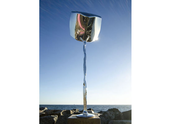 Dobra cena. OEM o wysokości 300 cm polerowana stal nierdzewna dekoracyjna metalowa sztuka w Internecie