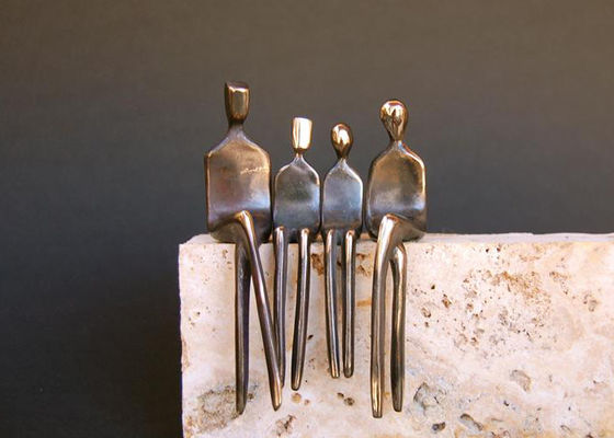 Dobra cena. ODM Casting Bronze Family Rzeźba do dekoracji wnętrz na zewnątrz w Internecie