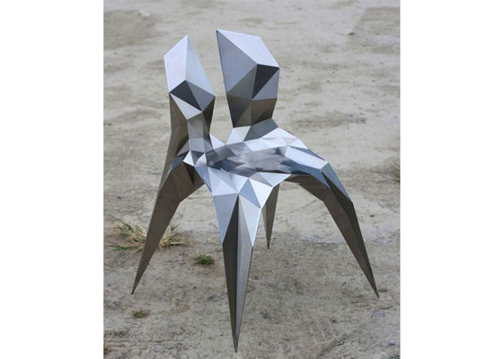 Dobra cena. Rzeźba mebli ze stali nierdzewnej 316L na zewnątrz i wewnątrz o wysokości 100 cm w Internecie