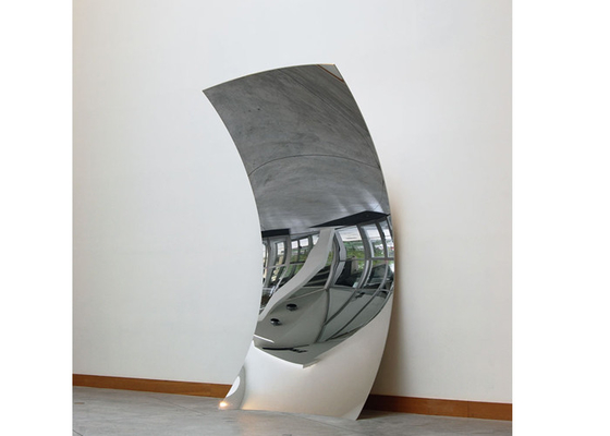 Dobra cena. Rzeźba lustrzana ze stali nierdzewnej 316 o wysokości 120 cm do wystroju domu w Internecie