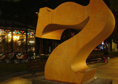 Dobra cena. Profesjonalna stalowa rzeźba numer 7 Corten bez podstawy o wysokości 180 cm w Internecie