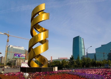 Dobra cena. Urban Decoration Painted Metal Sculpture DNA Shape Modny design w Internecie
