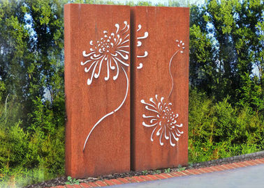 Dobra cena. Corten Stalowa metalowa rzeźba ścienna do dekoracji wnętrz na zewnątrz 120 cm Wysokość w Internecie
