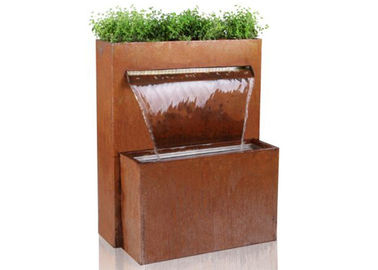 Dobra cena. Współczesna stalowa woda Corten Water Feature Stabilność korozyjna w Internecie