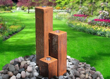 Dobra cena. Cecha wody ze stali Lawn Corten Rozmiar trzech kolumn 50/70/100 cm w Internecie