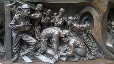 Dobra cena. Wewnętrzna żywotność na zewnątrz Brąz Relief Rusty Wykończenie OEM / ODM Dopuszczalne w Internecie