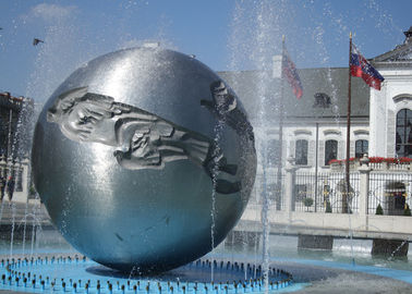 Dobra cena. Water Sphere Water Feature / Sphere Water Fountain Outdoor Do dużych dekoracji miasta w Internecie