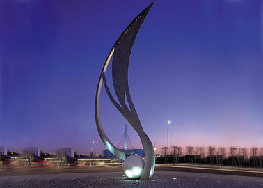 Dobra cena. Duża miejska rzeźba metalowa na zewnątrz Public Art Sculpture Corrosion Stability w Internecie