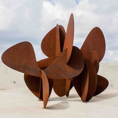 Dobra cena. Abstrakcja Dekoracja zewnętrzna Korten Niestandardowa Rusty Sculpture w Internecie