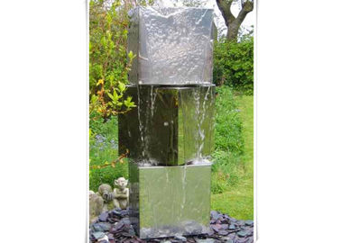 Public Decorative Stainless Water Feature Dostosowany rozmiar Polerowane wykończenie