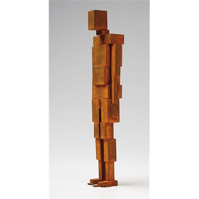 Dobra cena. Rusted Steel Sculpture Sculpture Geometric Outdoor Art Statue Dla projektów krajobrazowych / architektonicznych w Internecie