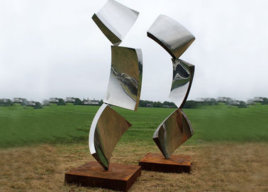 Dobra cena. Outside Design Abstract Metal Sculptures, Modern Lawn Sculpture w Internecie