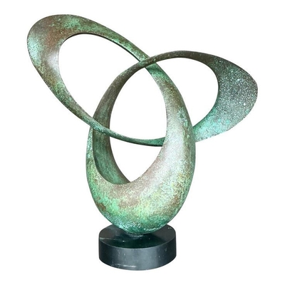 Dobra cena. Garden Home Decoration Copper Bronze Steel Sculptures Metal Craft Statue Rusty Patina w Internecie