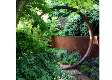 Dobra cena. Dekoracja ogrodowa Metalowa rzeźba Art Corten Stalowe pierścienie Rzeźba 200 cm średnicy w Internecie