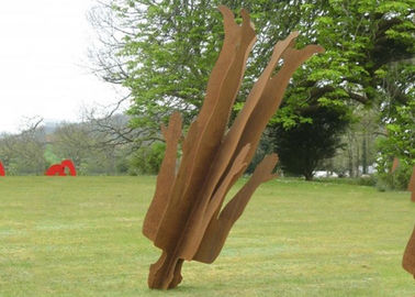 Dobra cena. Outdoor Life Size Rzeźba ze stali Corten Rusty Garden Metal Rzeźba figury w Internecie
