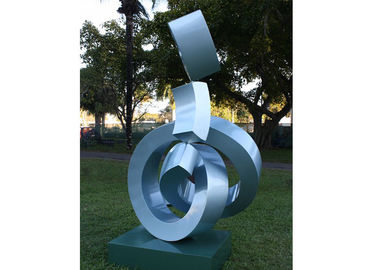 Dobra cena. Outdoor Decorative Modern Art Metalowa rzeźba ze stali nierdzewnej Malowane wykończenie w Internecie
