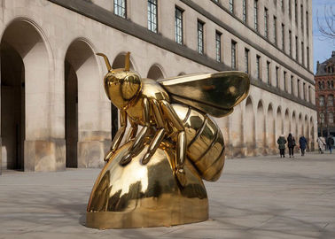 Dobra cena. Contemporary Art Titanium Finish Honey Bee Scrosion Corrosion - Stabilność w Internecie