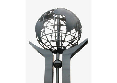 Dobra cena. Globe Matt Finish Nowoczesne rzeźby ze stali nierdzewnej Art Design do kwadratowego wystroju w Internecie