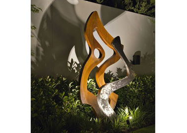Dobra cena. Dekoracja ogrodowa Metalowa rzeźba ognia Stal Corten o wysokości 180 cm w Internecie